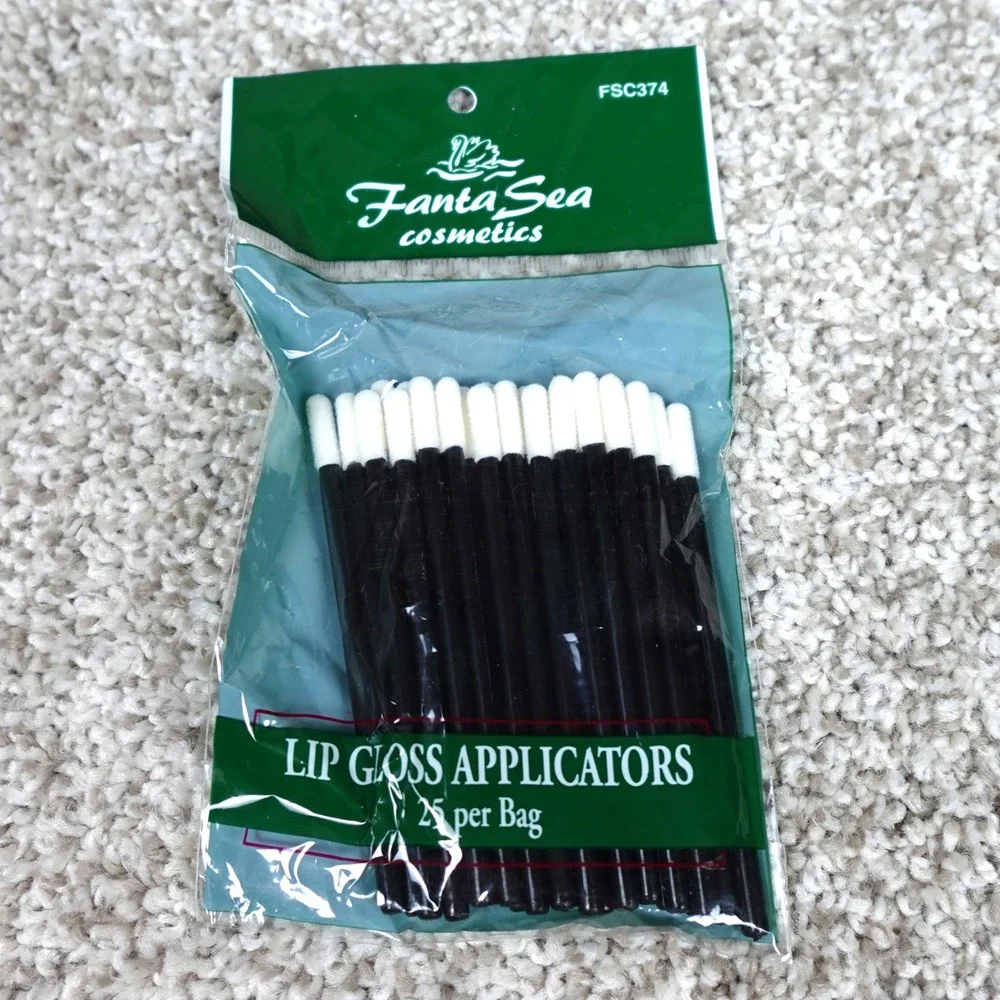 Fanta Sea Cosmetics Lip Gloss Applicators 25 per Bag FSC374 New